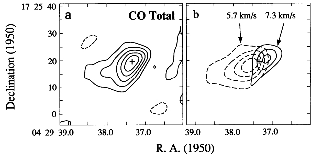 Radio spectrum from a gas disk around GG Tau