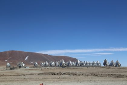 ALMA Antenna Forest 