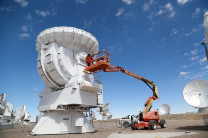 Antenna Maintenance at an Altitude of 5000 Meters