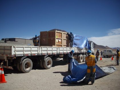 Installation of the ACA Correlator at the Array Operations Site