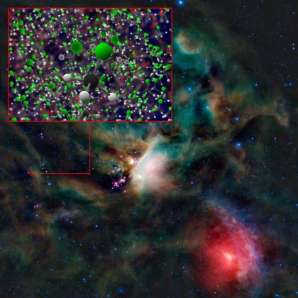 赤外線天文衛星WISEが観測したへびつかい座の星形成領域
