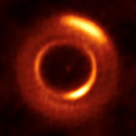 Dust disk around MWC 758