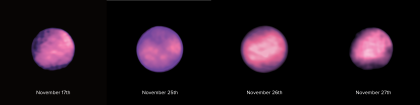 アルマ望遠鏡が観測したエウロパ