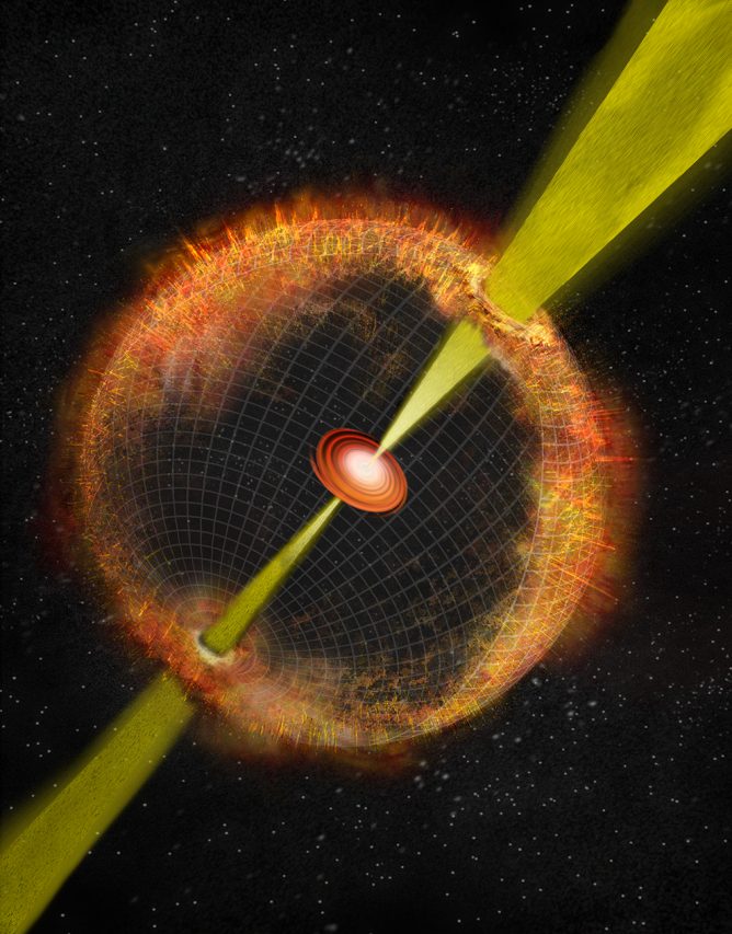 Strange Supernova is 'Missing Link' in Gamma-Ray Burst Connection