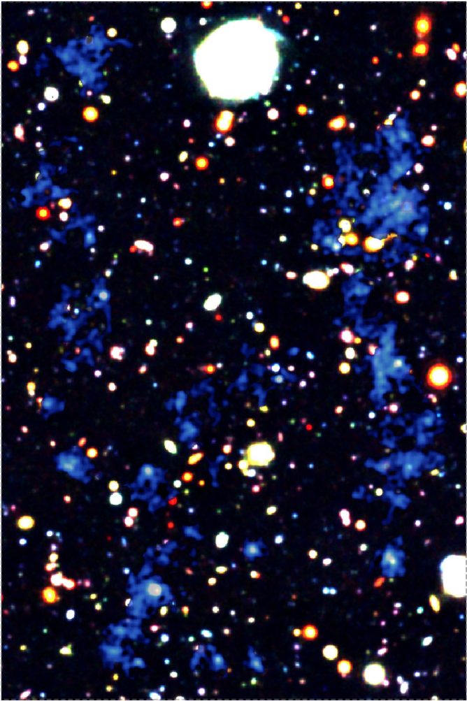 すばる望遠鏡が撮影した「宇宙網」
