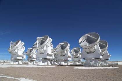 アルマ望遠鏡モリタアレイ7mアンテナ群