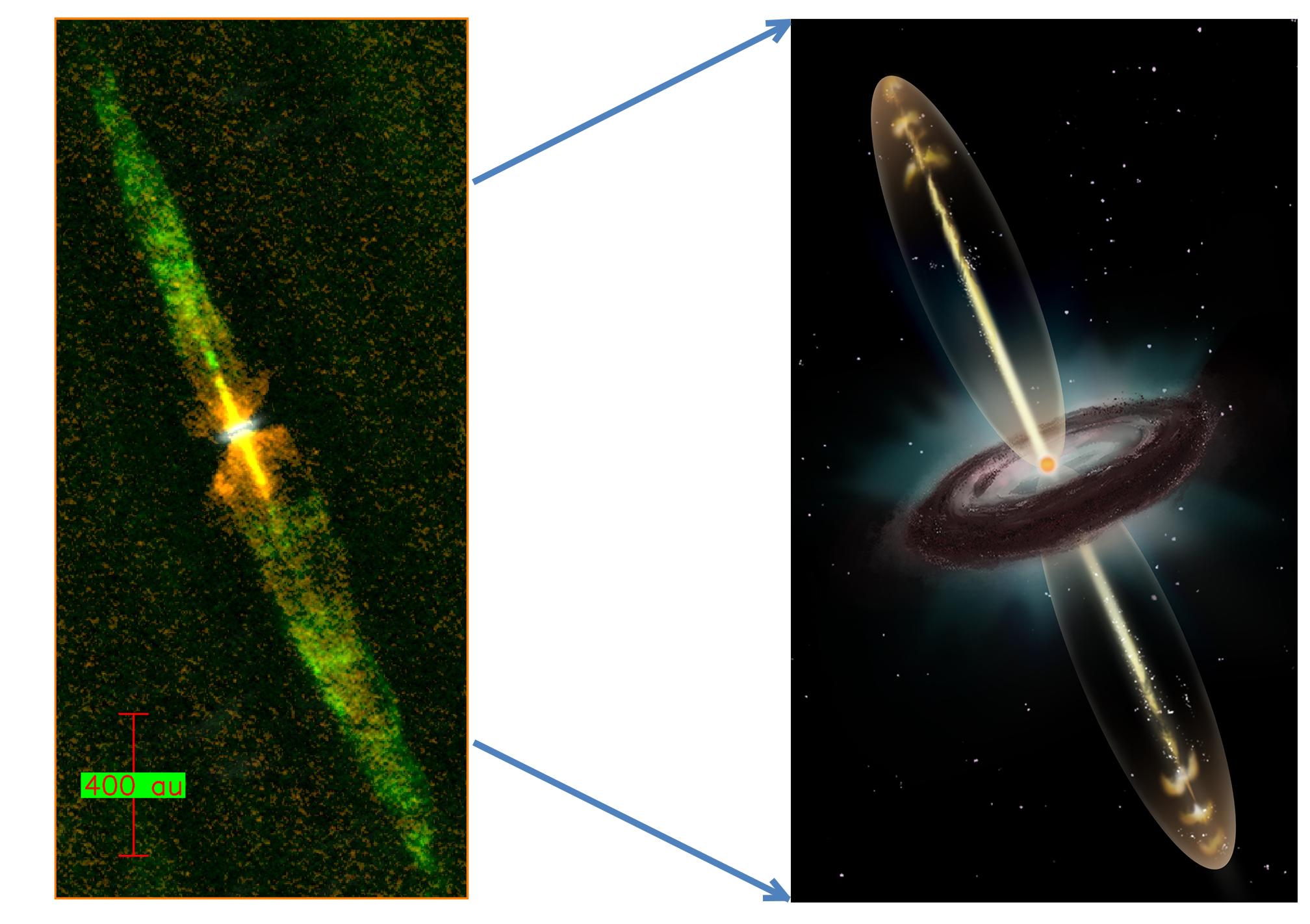 ニュース - 赤ちゃん星が成長する仕組み：ガス円盤から回転の勢いを 