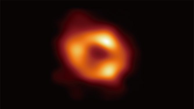 天の川銀河中心のブラックホールの撮影に初めて成功 
