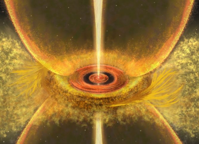 新たな超解像度画像解析で発見!星誕生直後の惑星形成の第一歩