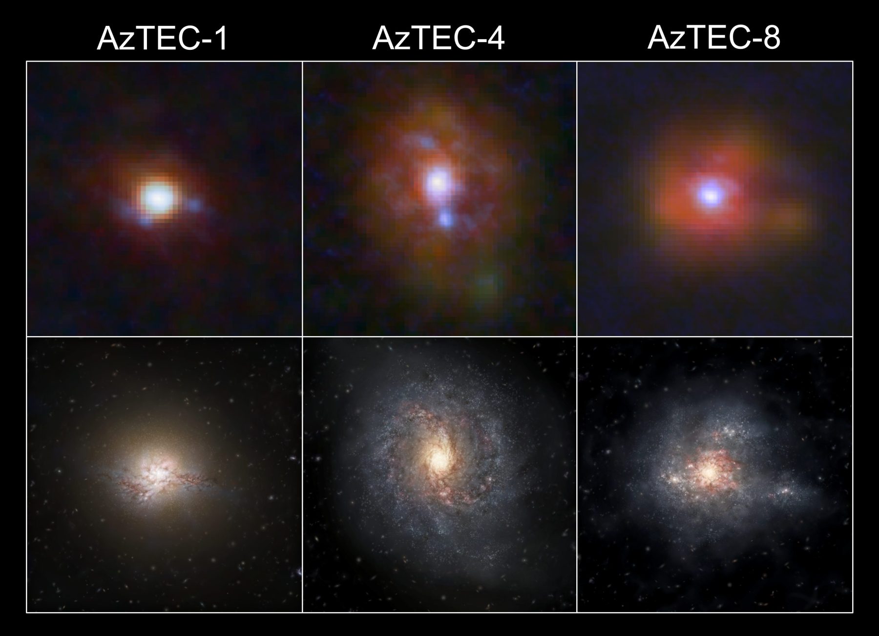 プレスリリース - モンスター銀河が見せる二つの顔： 激しい星形成の