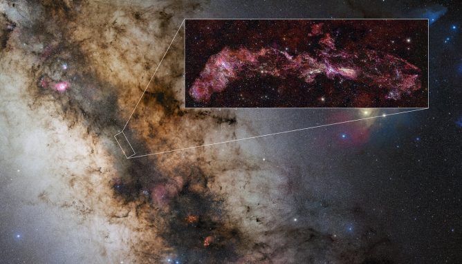 ニュース - 最大級の電波画像が明らかにする天の川銀河中心部の化学