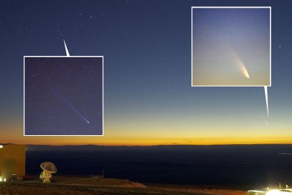 Comet PANSTARRS and Comet Lemmon