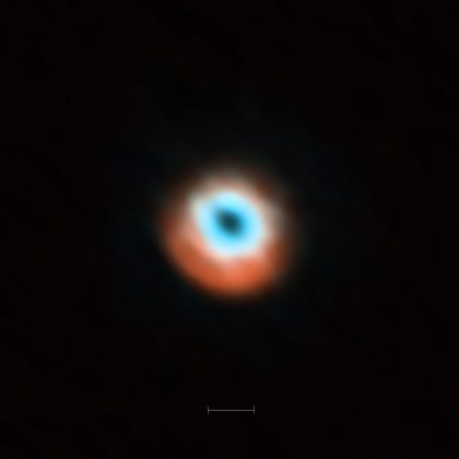 ALMA imaging of the transitional disk HD 135344B