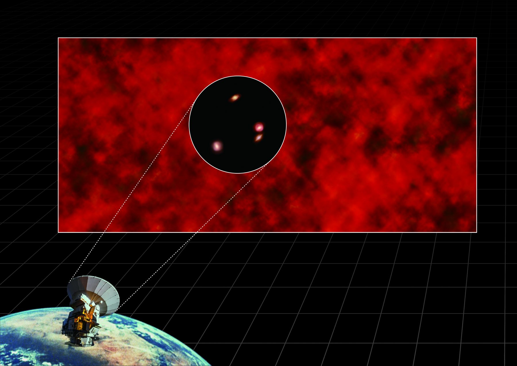 Space Infared Rays Press Releases - Mysterious Infrared Light from Space Resolved ...