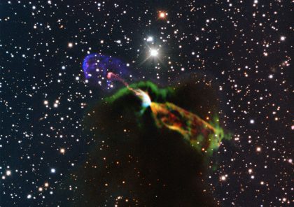 原始星から噴き出す分子流ハービッグ・ハロー46/47