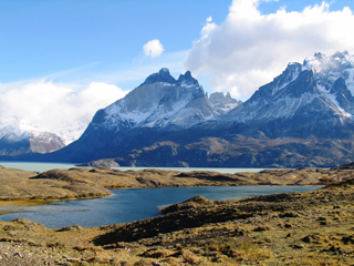 mountains of the Torres del Paine